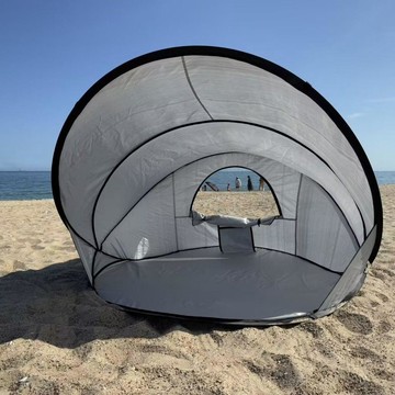 沙灘帳篷 海邊防曬帳 全自動簡易速開 輕量材質方便攜帶 展開收起都簡單 適合海灘玩水 野餐遮陽 親子活動與戶外休息