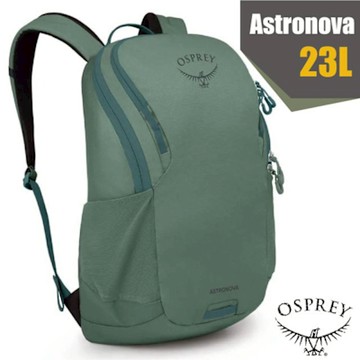 【OSPREY】Astronova 輕便多功能日用雙肩後背包23L.通勤背包.電腦書包_松葉綠