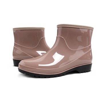 SUPERCOMET 女性用超輕量防滑高彈力雨靴 11-20  23.0cm  米色