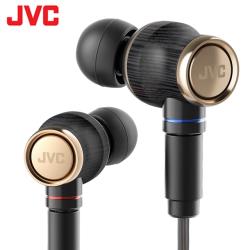 (福利品出清) JVC HA-FW1800 Wood系列Hi-Res入耳式耳機木質振膜