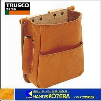 【TRUSCO　トラスコ】　中山式　電工袋　革腰袋　180X220　NK