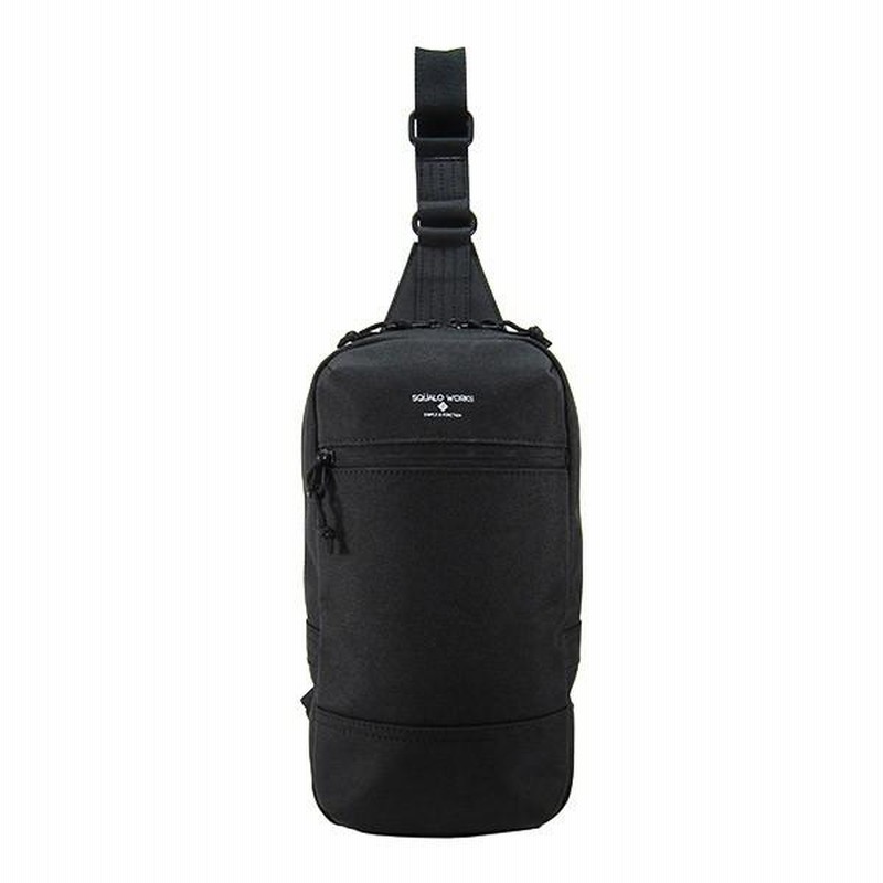 旧商品 (P10倍)ボディバッグ SQUALO WORKS MODEST シンプル