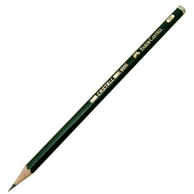 FABER-CASTELL ファーバーカステル 9000番鉛筆(硬度：6H)