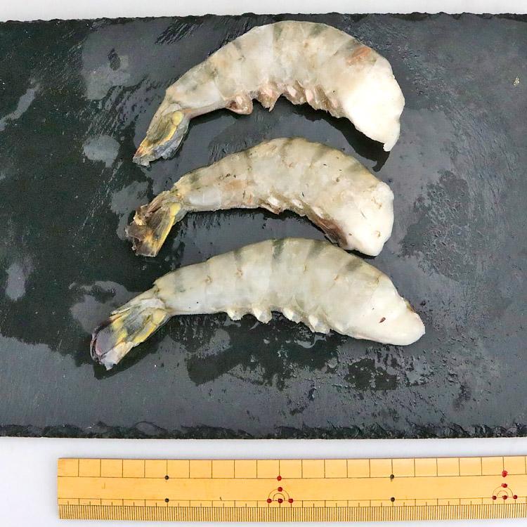 超特大 ブラックタイガー 無頭エビ 1.8kg 12 サイズ 約32尾〜48尾 ワンフローズン 海老 冷凍便 ギフト お中元 お取り寄せグルメ 食品