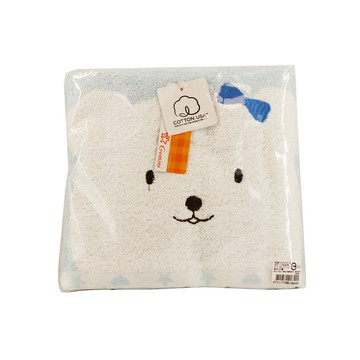 Gemini 双星毛巾 美國棉星空小熊系列 浴巾 68x137公分 雙色緹花 柔軟蓬鬆透氣  藍色  1條