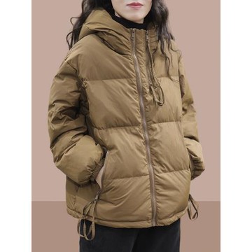 2025秋冬裝新款女士棉衣棉服棉襖外套夾棉加絨加厚短款小個子女裝