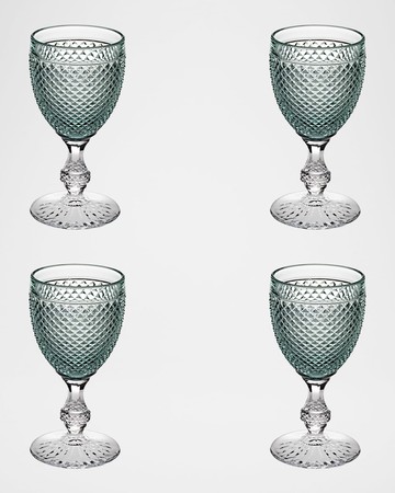 Bicos Bicolor Goblets, Set of 4