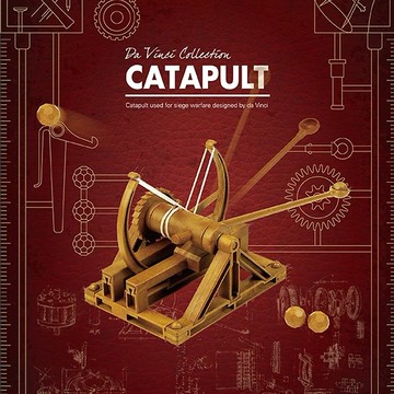 收藏達文西 - 投石器 DIY組裝模型