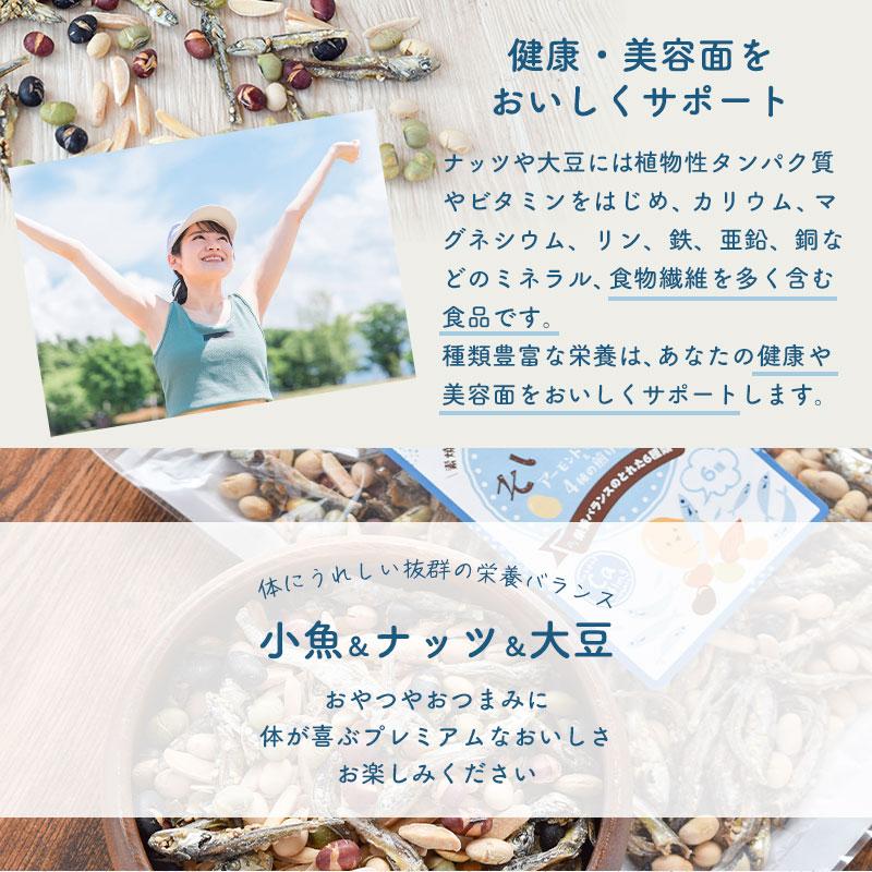 そいなっつ アーモンドフィッシュ 4種の煎り豆 300g 送料無料 小魚 アーモンド 国内加工 お菓子 おやつ おつまみ 乾燥豆 いり大豆