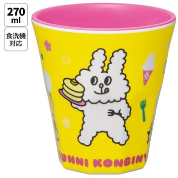 【震撼精品百貨】Bunni Konbiny 兔子便利商店 ~ 美耐皿水杯270ML*70629