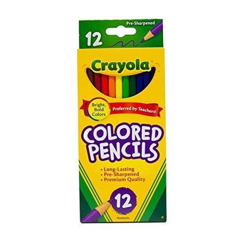 Crayola Colored Pencils 12 Each (Pack of 50)並行輸入