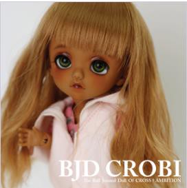 現貨 CROBI  CRWT-17 八分 bjd娃用假發  指環果汁