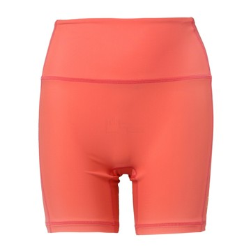 女裝 單車/衝浪 高腰短褲 - 蜜桃色