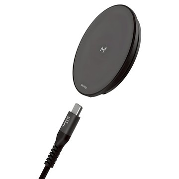 ONPRO MagReact 行動磁吸式無線充電器 15W 6 x 6 x 0.8cm 61.4g  黑色  1個