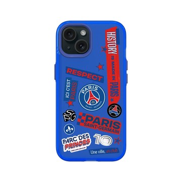 iPhone 15 Clear 激光藍 - PSG - PSG Stickers