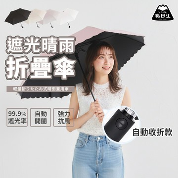 台灣24H出貨【CICIBELLA．遮光晴雨折疊傘】摺疊傘 晴雨傘 遮陽傘 自動傘 自動雨傘 輕量傘 折疊雨傘 摺疊雨傘