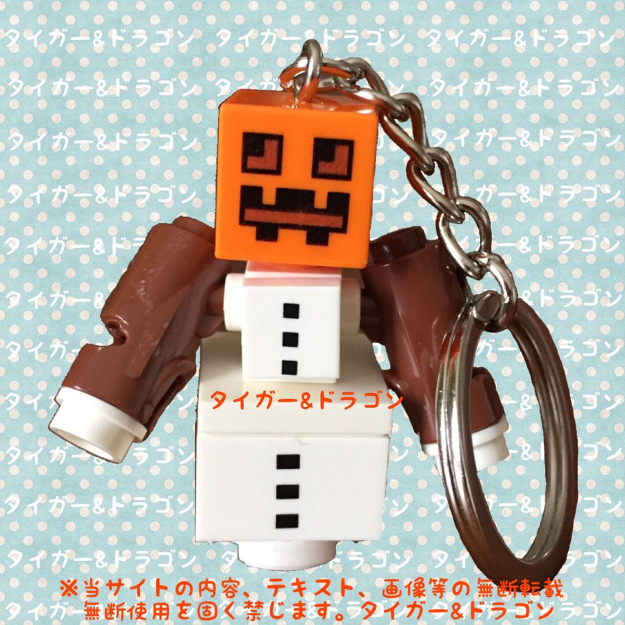 マインクラフト レゴ互換ブロック ミニフィグ キーホルダー キーリング キーチェーン スノーゴーレム マイクラゲームキャラクターグッズ 通販 Lineポイント最大0 5 Get Lineショッピング