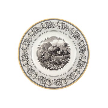 Villeroy & Boch 德國Villeroy&Boch-奧頓 27cm圓盤-Ferme田園風情 主餐盤 牛排盤 淺盤 餐盤 點心盤 水果盤 沙拉盤 盤子 餐盤 盤