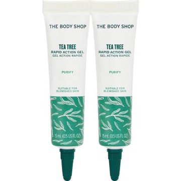 【THE BODY SHOP】茶樹凈膚修護組(茶樹淨膚修復凝膠15ML*2)