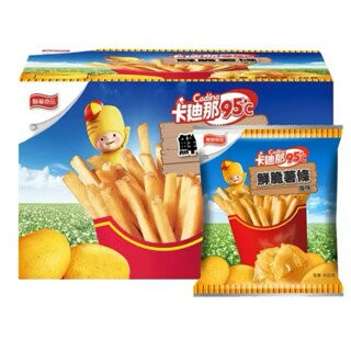 【粿女兒商行】?現貨 卡迪那95°C鮮脆薯條鹽味 60公克 全素 餅乾 零食