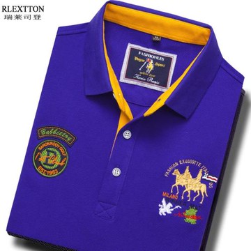 高爾夫球衣服飾男裝品牌翻領短袖T恤運動速干透氣POLO衫夏季體恤