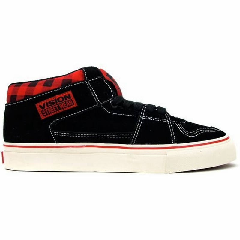 ヴィジョン Vision スニーカー ストリート ウェア M G ミッド Blk Red ユニセックス 通販 Lineポイント最大0 5 Get Lineショッピング