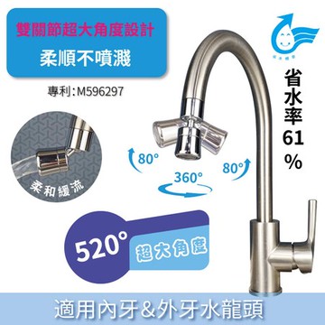 特力屋超廣角柔水器