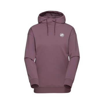 MAMMUT ML Hoody W Original 機能休閒長袖帽T 女款 波動紫 #1014-05330