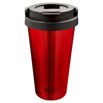 WONDER MAMA 萬能媽媽 不鏽鋼手提保溫杯  1個  480ml  酒紅色