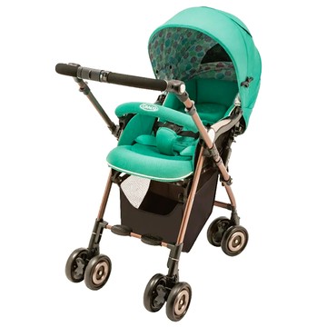 GRACO 雙向自動四輪推車 多段式可調椅背 挑高型座椅50 單手收車  Citi Turn GN