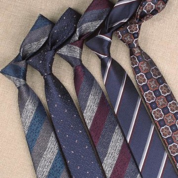 時尚休閑復古襯衫tie晚裝7cm領帶