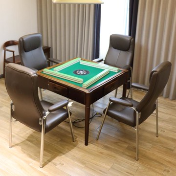 靠背椅子 棋牌室專用椅子家用靠背打麻將坐的凳子座椅輕奢機桌館舒適麻將椅【開春特惠】