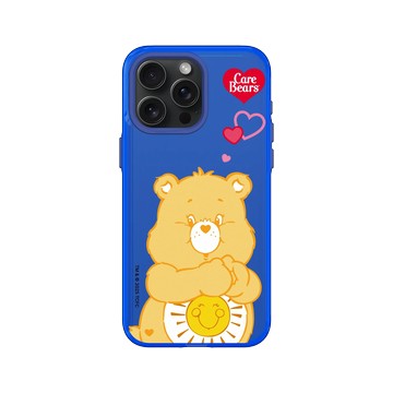 iPhone 15 Pro Max Clear 激光藍 - Care Bears - Funshine Bear