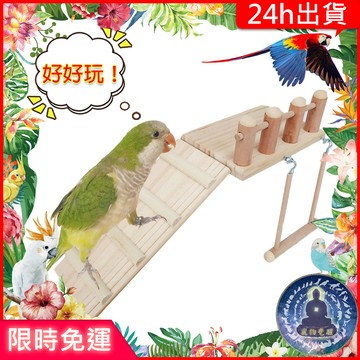 【寵物覺醒24h出貨】鸚鵡倉鼠爬梯平台鸚鵡玩具鸚鵡用品倉鼠黃金鼠三線鼠老公公鼠一線鼠