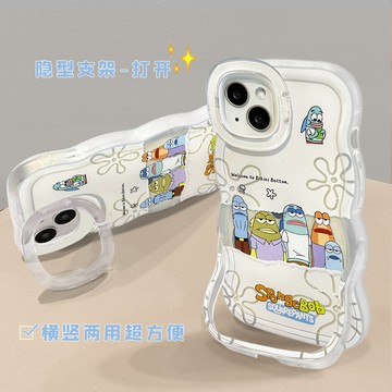 路人魚手機殼iPhone17/18潮16plus蘋果15promax防摔14卡通13 12 11