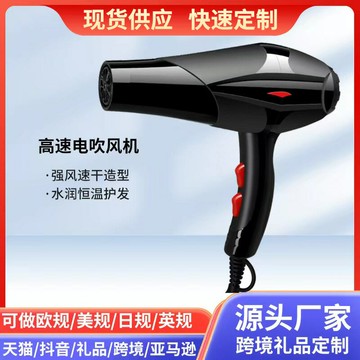 外貿負離子大功率吹風機 跨境禮品電吹風 6檔家用酒店吹風筒 鑫弘-數碼配件