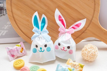 分享禮 微笑兔子 馬卡龍夾心餅 2個入 2色可選 婚禮小物 生日餅乾