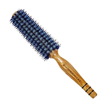 FAWEIO 髮葳鵝 鬃毛圓梳 TW-8224-A 大 藍白大花毛 蓬鬆造型  1支