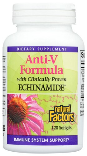 Natural Factors Anti-V Formula 120 Softgels