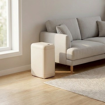 ELPHECO 不鏽鋼雙開感應垃圾桶9L ELPH685