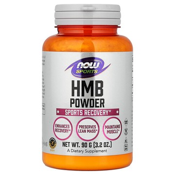 NOW Foods, 運動系列，HMB 粉，3.2 盎司（90 克）