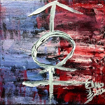 壓克力畫作 - 刻板印象