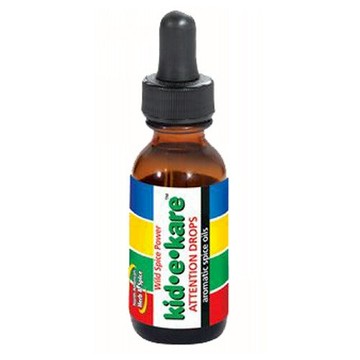 Kidekare Attention Drops 1 OZ by North American Herb & Spice