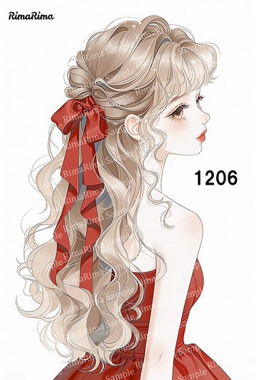 1206 原創貼紙 原創人物貼紙 貼紙 標籤 りまりま RimaRima