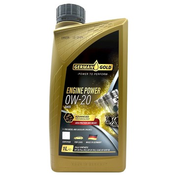 【車百購】 German Gold Engine Power 0W-20 DXS 高性能合成機油