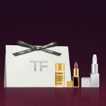 【TOM FORD】典藏輕巧唇膏送禮組 (太陽輕吻2g+迷你唇膏1g)| 女生送禮 | 彩妝推薦 | 女生送禮推薦