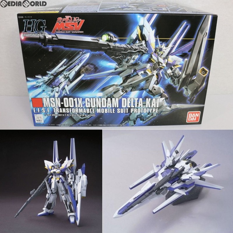 中古即納』{PTM}HGUC 1/144 MSN-001X ガンダムデルタカイ 機動戦士