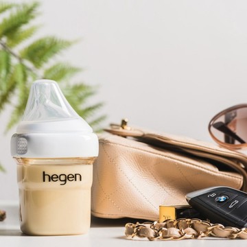 hegen｜金色奇蹟PPSU多功能方圓型寬口奶瓶 (單入)150ml