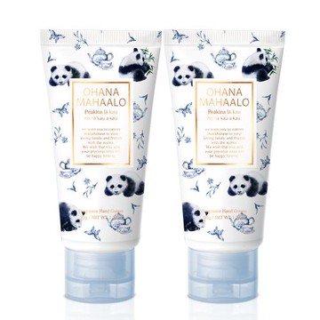 OHANA MAHAALO 烏龍胖達潤澤療癒護手霜(50g)X2入-專櫃公司貨