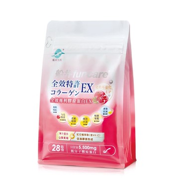 全效專利膠原蛋白EX 28日份/196g-2盒組